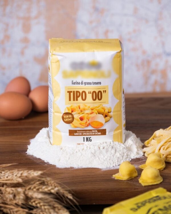 Farina di grano tenero 00 pizza