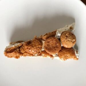 Torta di ricotta e amaretti